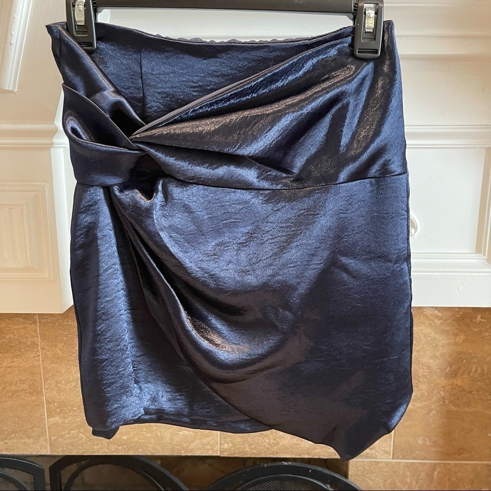 F: Lush NWT Navy Mini Skirt Sz S